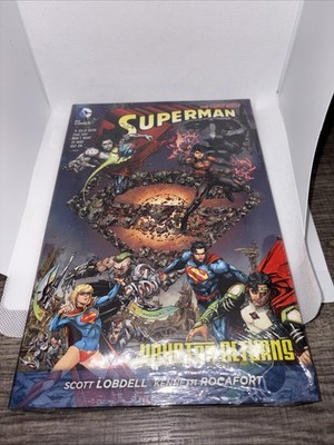 Superman: Krypton Returns (DC Comics April 2015) Hardcover Book New 52 Lobdell
