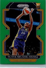 2022 Panini Olivia Nelson-Ododa Green Velocity WNBA Card 