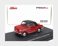 1:43 SCHUCO Autobianchi Bianchina Cabriolet Closed Eden Roc 1964 Red 450927300 M