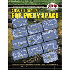Atlas Model Railroad HO Layouts For Every Space ATL11 Train Books  Videos