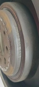 AUDI A6 4A2, C8 Kurbelwellenriemenscheibe 059105251AC 059105251M 2.50 31897566