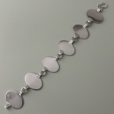 Vintage Georg Jensen Bracelet #141A Sterling Silver Nanna Ditzel Denmark