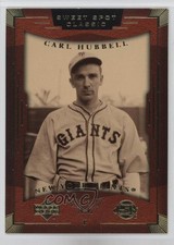 2004 Upper Deck Sweet Spot Classic Carl Hubbell #14 HOF 4l3