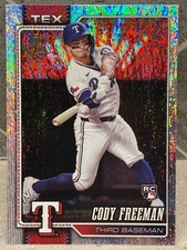 Topps 2026 Series 1 Cody Freeman Rookie Sand Glitter Parallel! #224! Rangers!