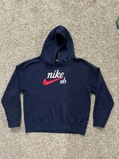 Nike SB Blue Hoodie - Size Large