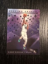 2019-20 Panini Clearly Donruss - Clearly Defying Gravity DeMar DeRozan #7