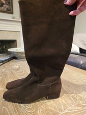 Steve Madden Womens Brown Suede Boots Sz 9.5
