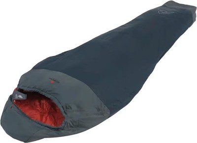 Robens Moraine II +5°C Mumienschlafsack, 220x80x52cm, Zipper links, blau/grau