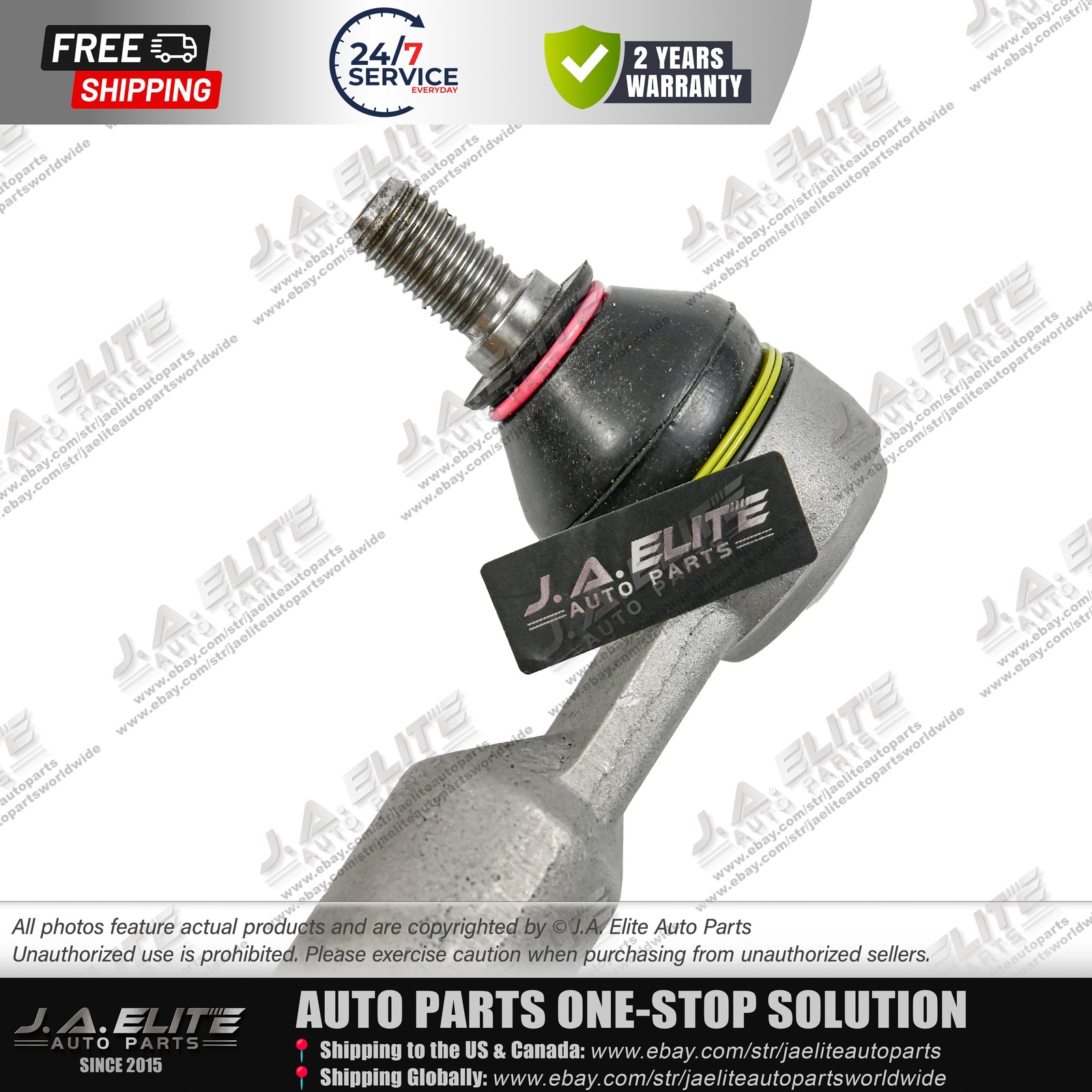 Bentley Arnage Outer Tie rod ends 2 pcs P/N PH108149PA
