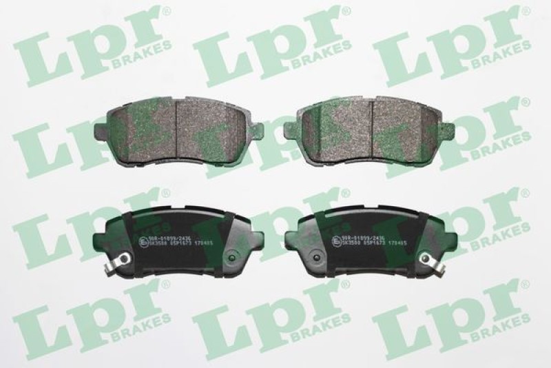 Plaquettes frein avant anti-bruit pour Daihatsu Materia et Suzuki Baleno