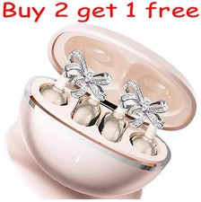 Clip-On Earbuds Jewelry Wireless Bluetooth 6.0 Comfortable Open Ear Headphone US