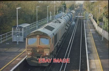 ORIGINAL 35mm SLIDE CLASS 66 LOCO NO 66731 INTERHUB GB AT MINSTER 11/15