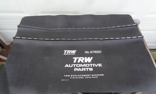 Vintage TRW Automotive Parts Fender Cover/ Mat / Protector #671650