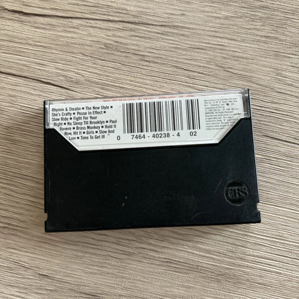 Beastie Boys- Licensed to Ill Cassette Tape 1986 Def Jam FCT 40238 Vintage 80’s - Image 3 of 4