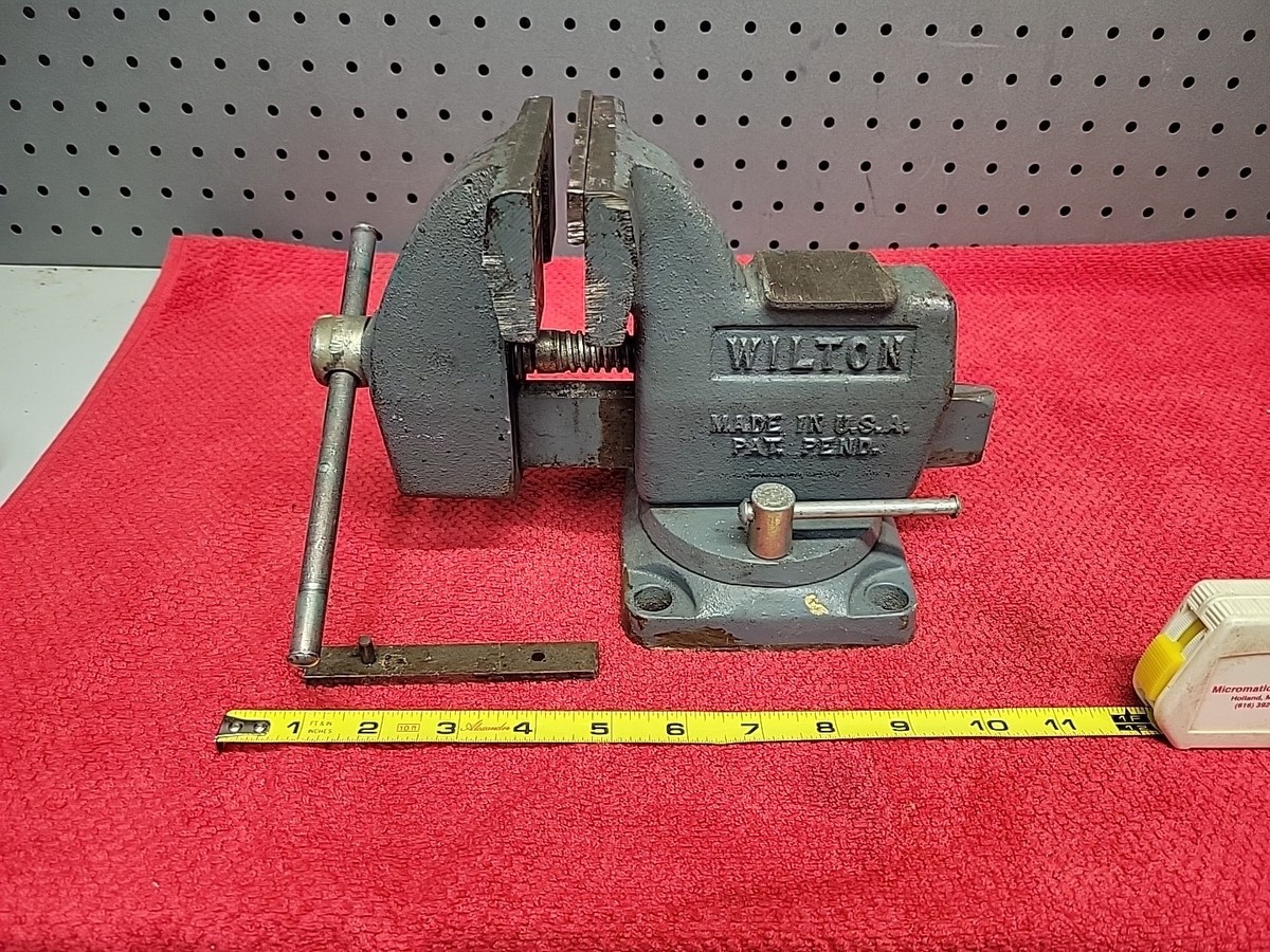 Wilton Utility Bench Anvil Swivel Vise 121091 4