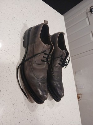 Jo Ghost Vero Cuoio Men s Shoes Leather  Black Size 46 EU Size 12 US Made In