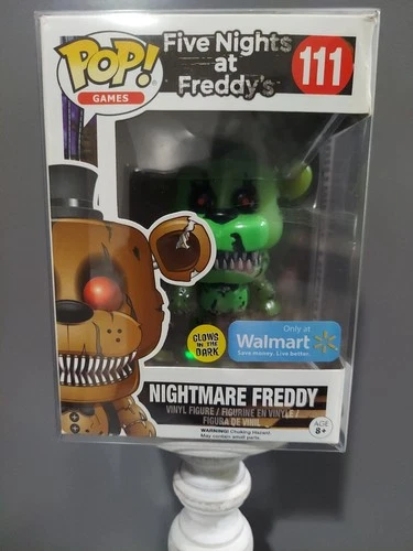 Funko Pop! Vinyl: Five Nights at Freddy's - Freddy Fazbear (Nightmare) (Glow)...