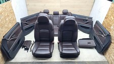 11-16 Bmw F10 5-series Heated Seats Door Panels Complete Set Brown Leather Oem