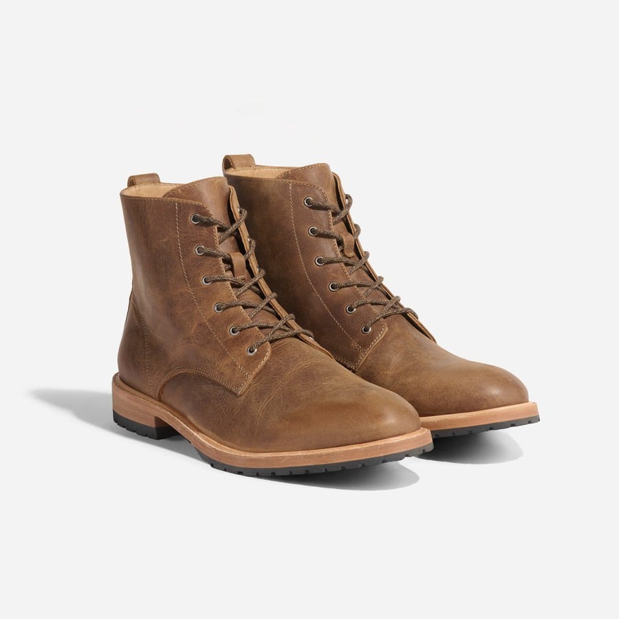 Nisolo Black Leather Chukka Boots with Tan Laces Size 8.5 New! Nisolo Everyday Chukka Leather Boot Black main image 3