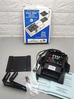 Gamber Johnson Super Slide Radio Mount System SS-100 New Old Stock