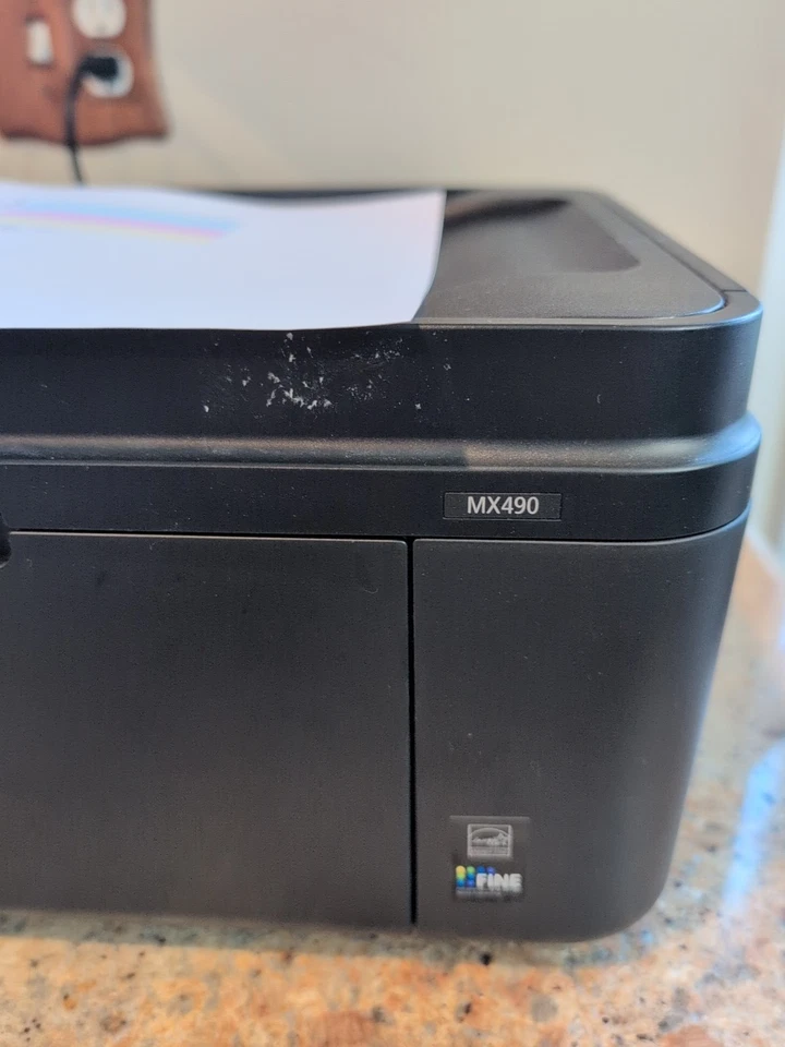 Canon Pixma MX490 /Mx492 All-In-One InkJet Printer - With Ink! Pg Count 1250 Wow - Image 2 of 4
