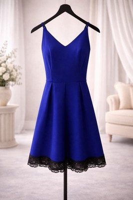 Women s Formal Dress Summertime Night By Glory, Sunshine Size, Large Blue