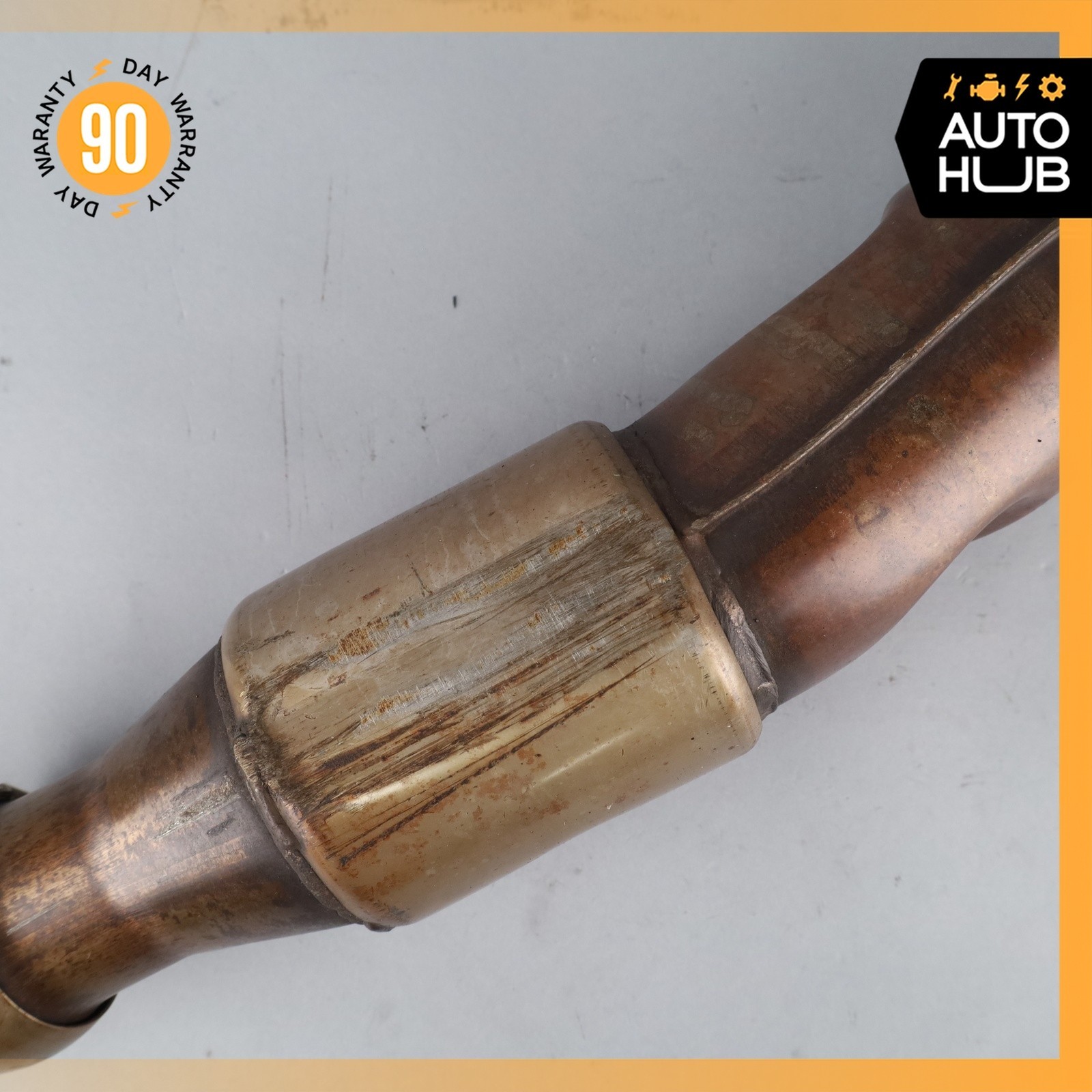00-04 Aston Martin DB7 Vantage 6.0L V12 Left Side Exhaust Downpipe OEM 38k