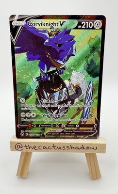 Sword & Shield - Silver Tempest Trainer Gallery Corviknight V TG18/TG30 - NM