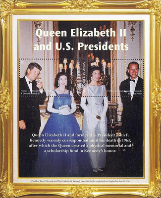 MARSHALLS 2021 QUEEN ELIZABETH II & USA PRES. KENNEDY M/S mnh FREE SHIPPING  | eBay