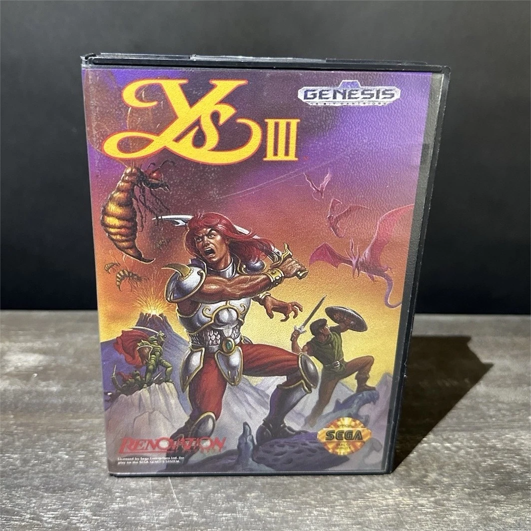 Ys III: Wanderers From Ys Video Games for sale | eBay