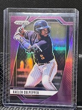 Kaelen Culpepper 2025 Prizm Purple Prizm #102/149 - #9 Twins