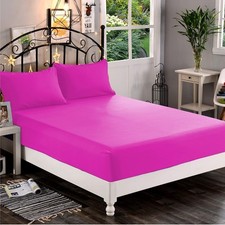 Premium Hotel Quality 1-Piece Fitted Sheet, Luxury Softest 1500 Thread Count