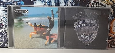 THE PRODIGY : CD Album Bundle - Fat Of The Land (Portuguese Import) & Their Law