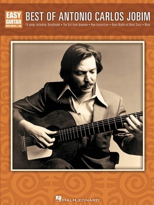 Best of Antonio Carlos Jobim Easy Guitar Tab Sheet Music Hal Leonard Book