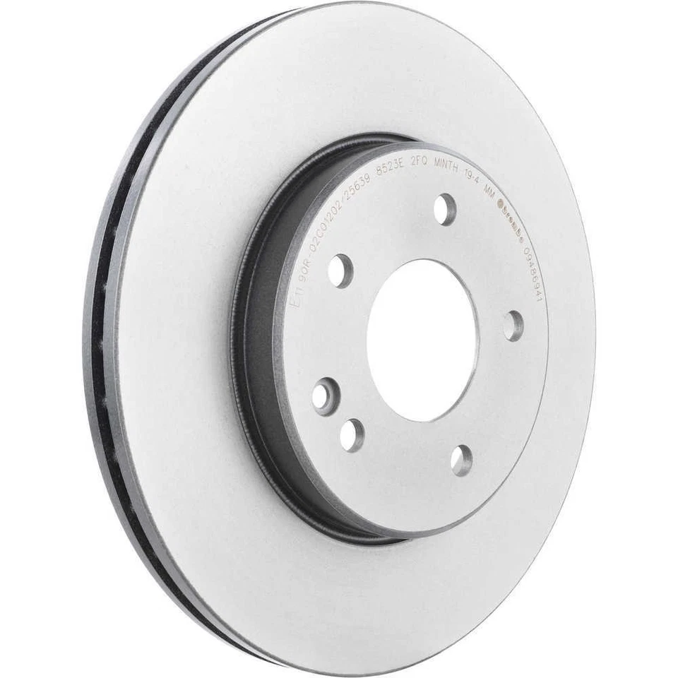 Rotor de freno de disco compatible con Mercedes-Benz C220 C280 C230 1994-1997 Brembo North Ameri Foto 4 de 4