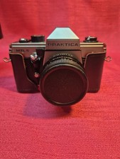 Praktica MTL 5 35mm Film Camera w Pentacon 50mm f1.8 M42 Untested