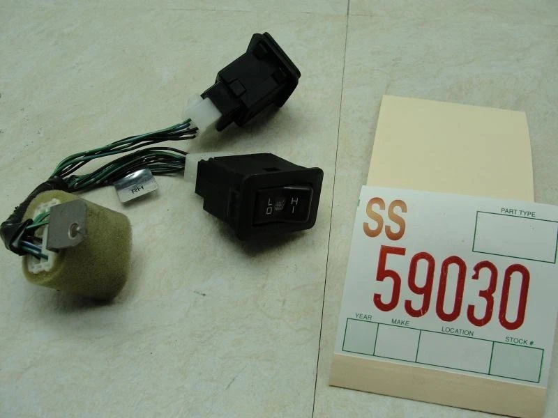 2000 - 2003 年三菱 DIAMANTE 前现金加热座椅开关按钮控制原始设备制造商 — 第 2/4 张图片