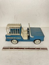 Vintage '60s NYLINT Ford Bronco Pet Mobile. Foldable windshield, Made in USA
