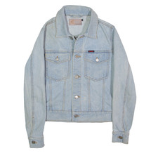 Diesel Dynamic Denim Jacket Blue Womens S