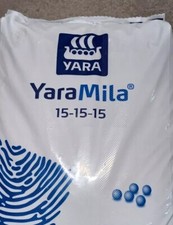 YARA MILLA ALL PURPOSE  15-15-15 FERTILIZER  50 Lbs BAG 3.30 per gallon