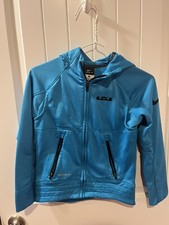 Nike Therma Fit Full Zip Hoodie Blue - Lebron James Kids Boys Size Small