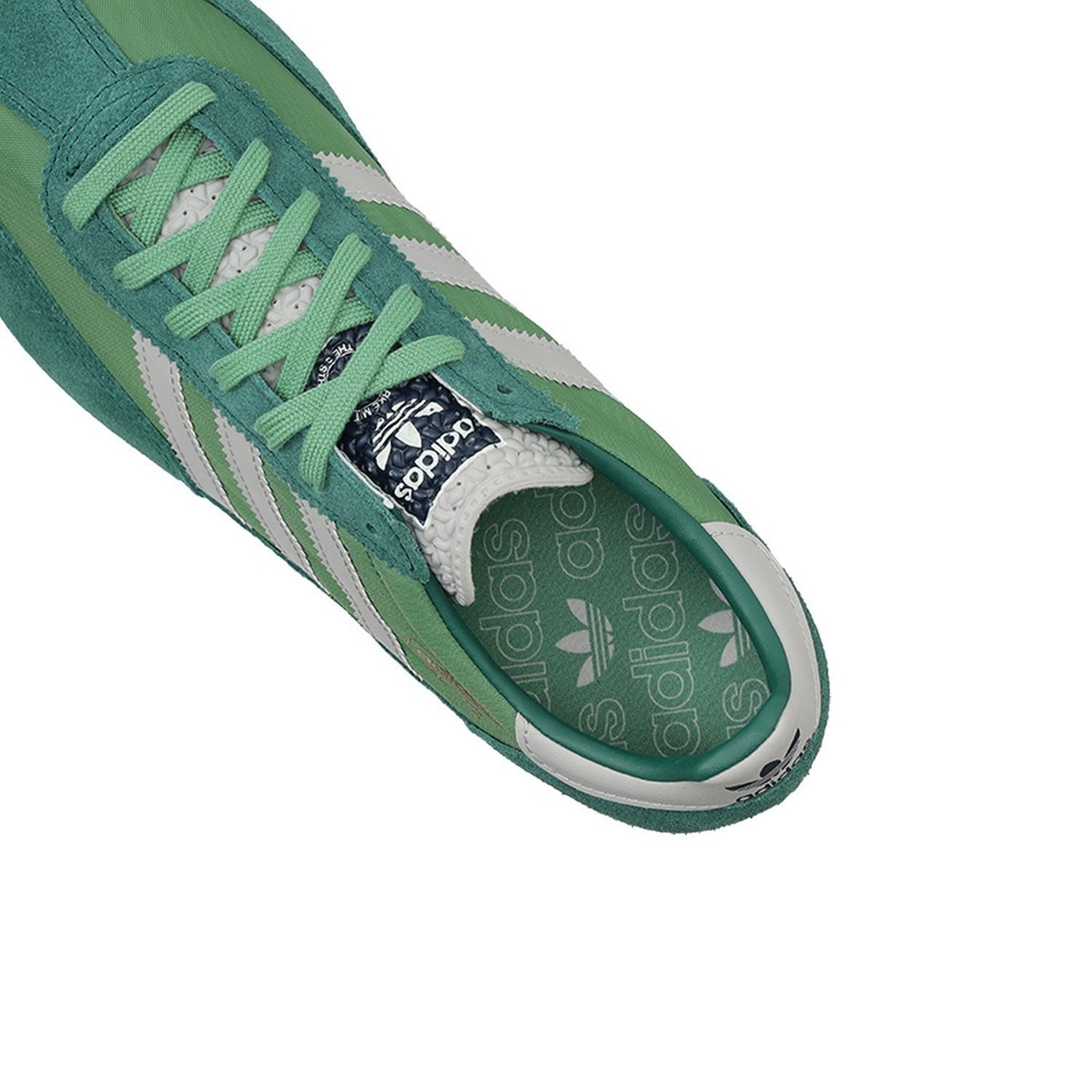★adidas★ SL 72 RS Green IH8016 Mens adidas SL 72 RS IH8016 SHOES Preloved Green / Grey Two