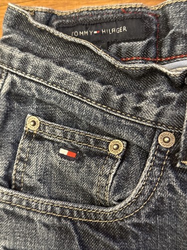 Tommy Hilfiger Madison Straight Leg Regular Fit Blue Denim Jeans W30 L30 5517 - Picture 6 of 15