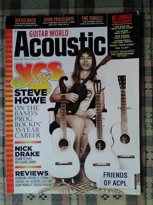 GUITAR WORLD Acoustic, METALLICA, DEFTONES, KORN, JOHN MAYER, STEVE VAI, DEFTONE