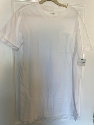 T-shirt Rayé Garçon Arizona Jeans - Taille 14-16 Ans (L) - Bleu Avec Poche - Neuf