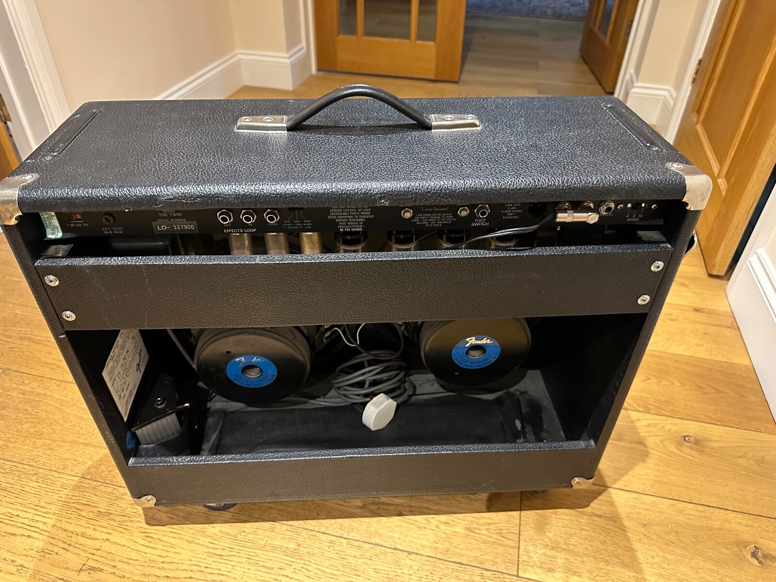 Fender The Twin Reverb 100W valve amplifier Red knob “Evil” Twin eBay