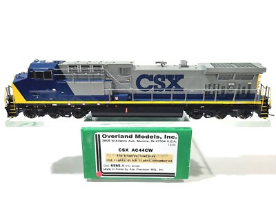 Overland OMI CSX GE AC44CW CSX Transportation No# HO Brass Model #6585.1