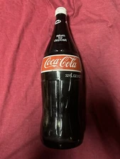 Vintage Coca Cola 32 Oz Bottle, Never Opened, 1970’s Collectible.
