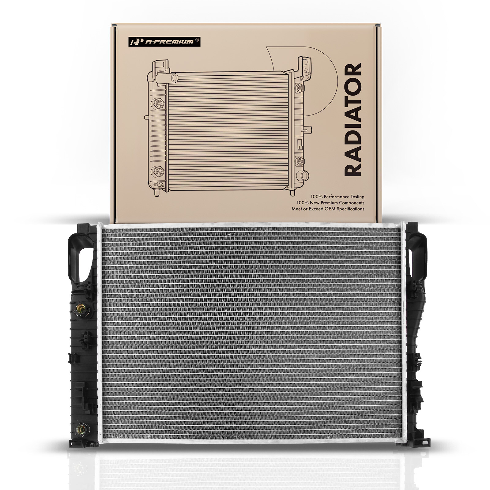 Radiator w/ Trans Oil Cooler for Benz CLS500 C219 2006 E500 W211 20032006 5.0L eBay