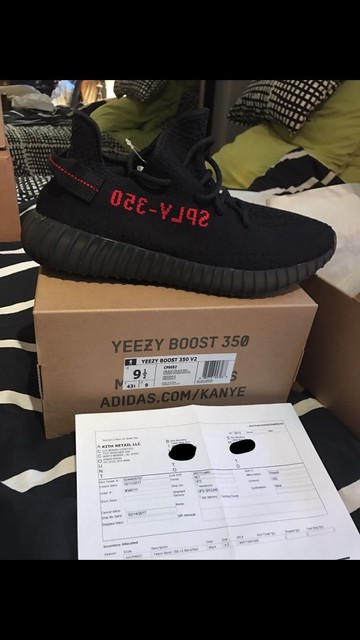 yeezy bred size 9.5